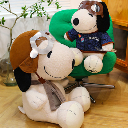 Snoopy Plush Toy – Pilot & Repairman Styles, Soft & Cuddly