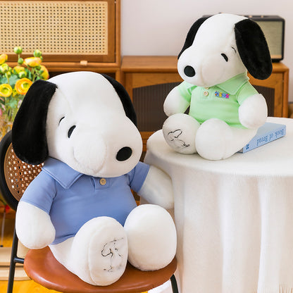Snoopy Plush Toy with Shirt – Collectible Character Cushion