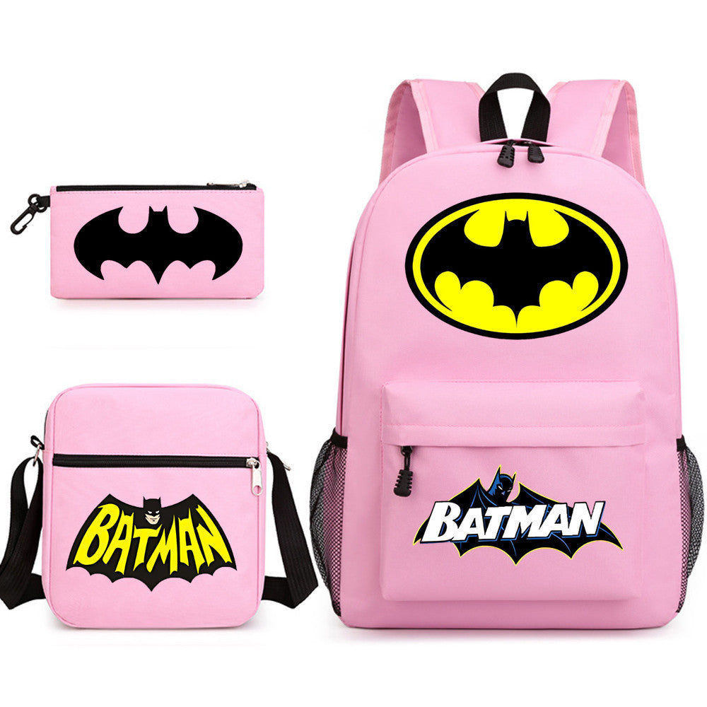 Batman backpack set - Pink