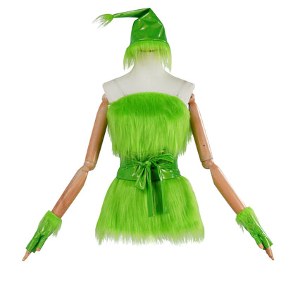 Grinch Costume Women’s Halloween Dress