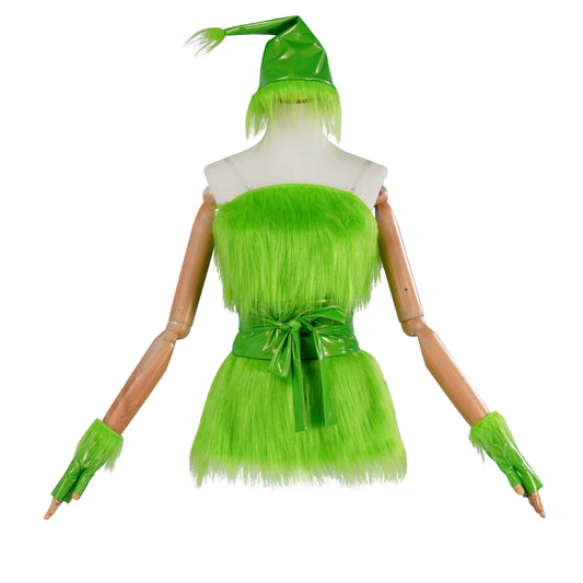 Grinch Costume Women’s Halloween Dress