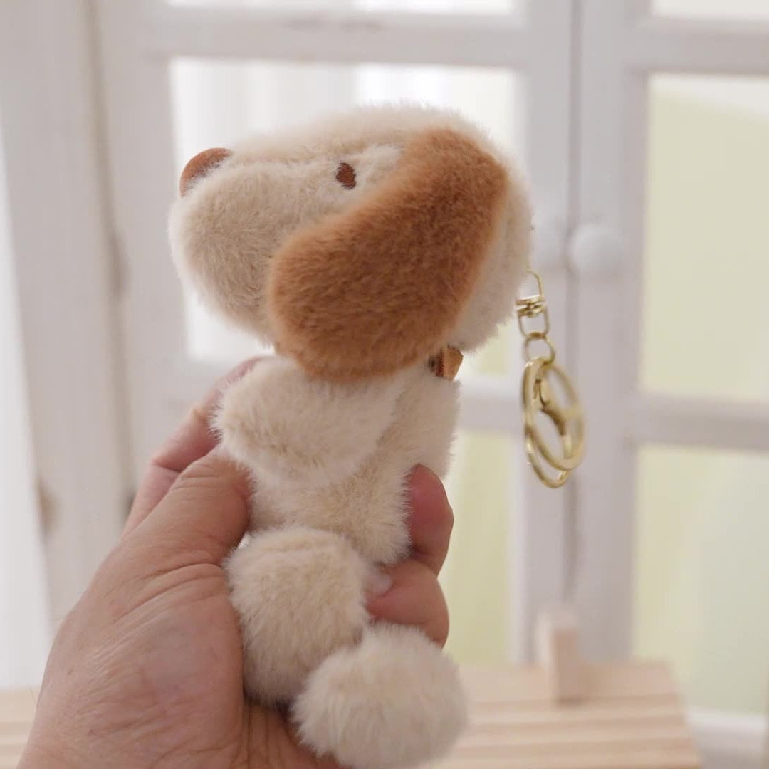 Snoopy Plush Keychain Backpack Pendant