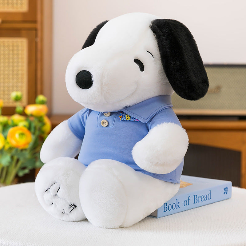 Snoopy Plush Toy with Shirt – Collectible Character Cushion