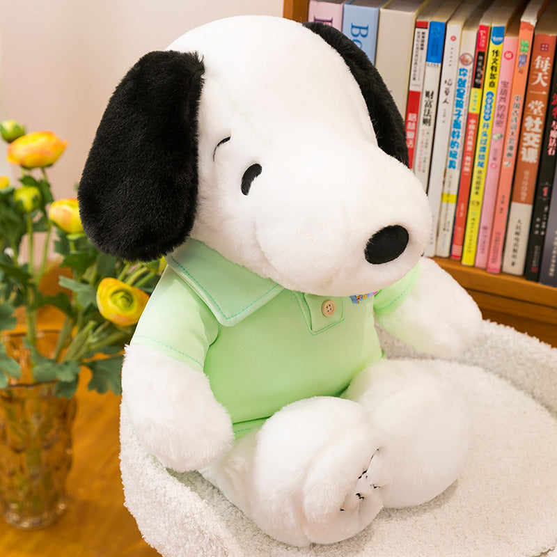 Snoopy Plush Toy with Shirt – Collectible Character Cushion