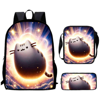Pusheen 3 Piece Set - Black Cosmic