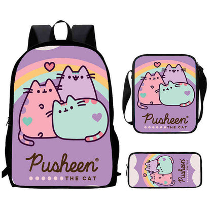Pusheen 3 Piece Set - Purple Classic