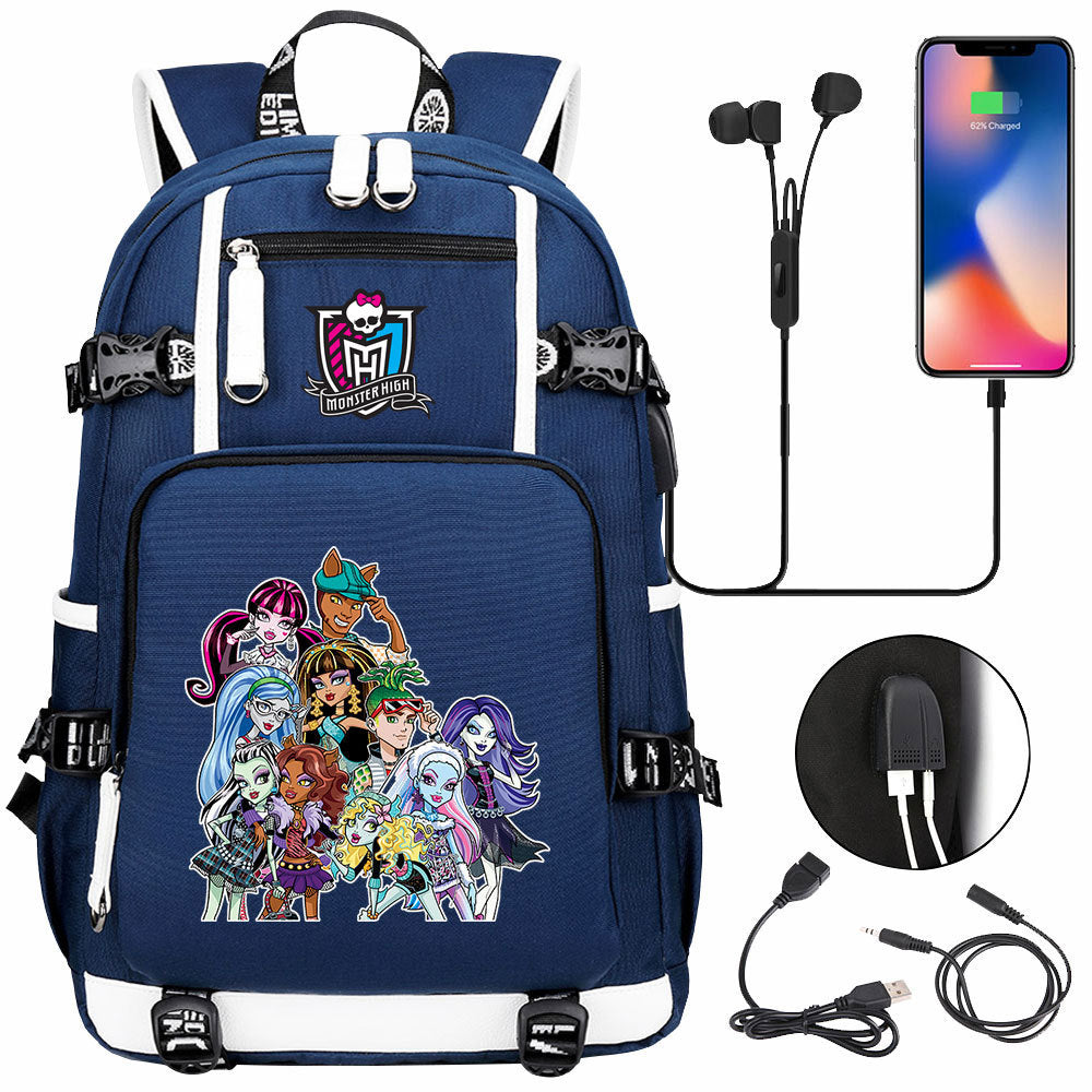 Monster High backpack - Navy