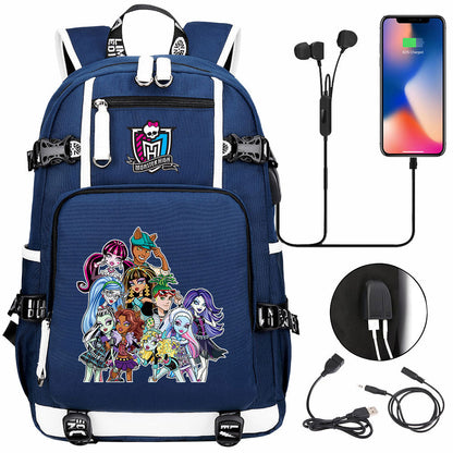 Monster High backpack - Navy