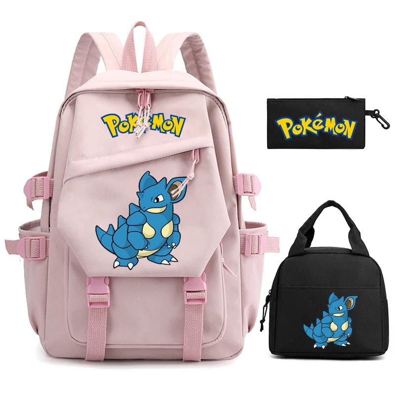 Colorful Character Backpack – Single or 3-Piece School Set
