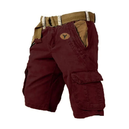 Men's Military Style Casual Cargo Shorts