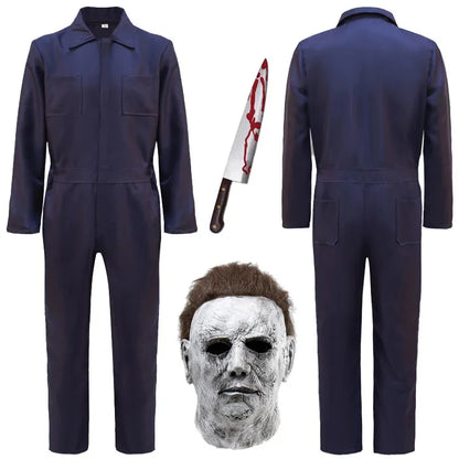 Michael Myers Costume Jumpsuit and Mask Set