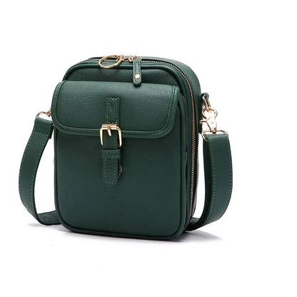 Women's Vintage Crossbody Bag with Card Holder