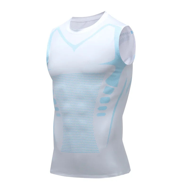 Men’s Compression Gym Tank Top – Quick Dry Vest
