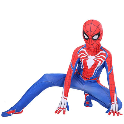 Kids Spiderman 3D Spandex Costume Bodysuit