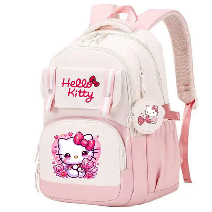 Kids Backpack with Matching Coin Purse and Character Print