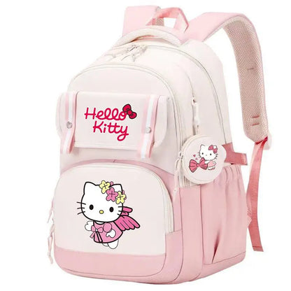 Kids Backpack with Matching Coin Purse and Character Print