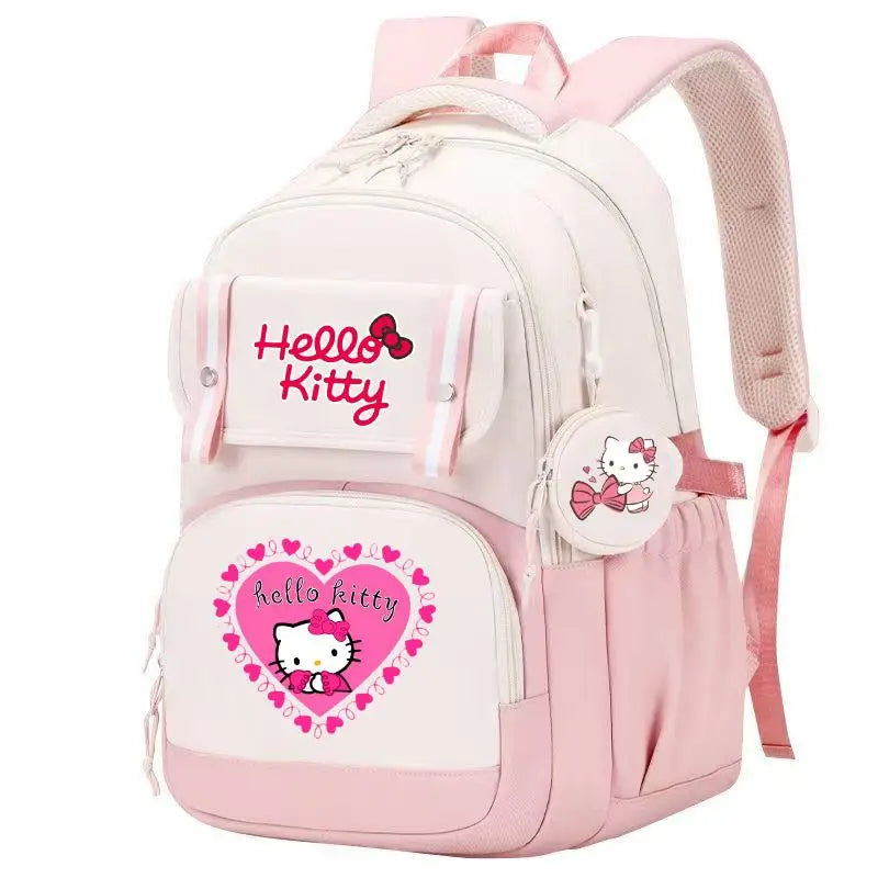 Kids Backpack with Matching Coin Purse and Character Print