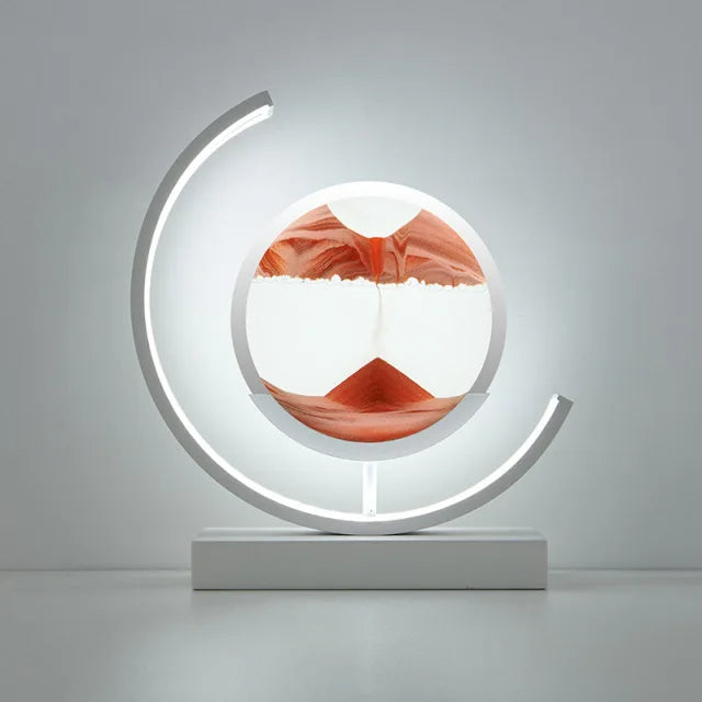 Customizable 3D LED Hourglass with Remote Control