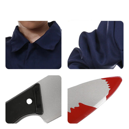 Michael Myers Kids & Adult Halloween Costume Jumpsuit