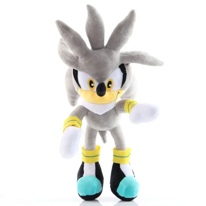 Sonic-Inspired Plush Toy – Soft Stuffed Character Doll
