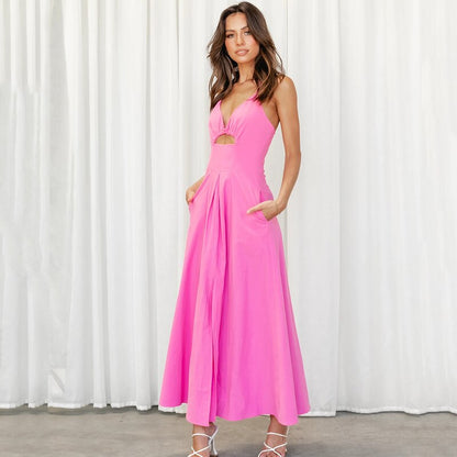 Jane™ Strappy Maxi Dress: Elegant & Comfortable