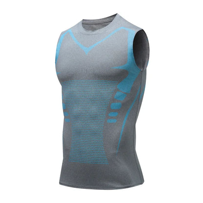 Men’s Compression Gym Tank Top – Quick Dry Vest