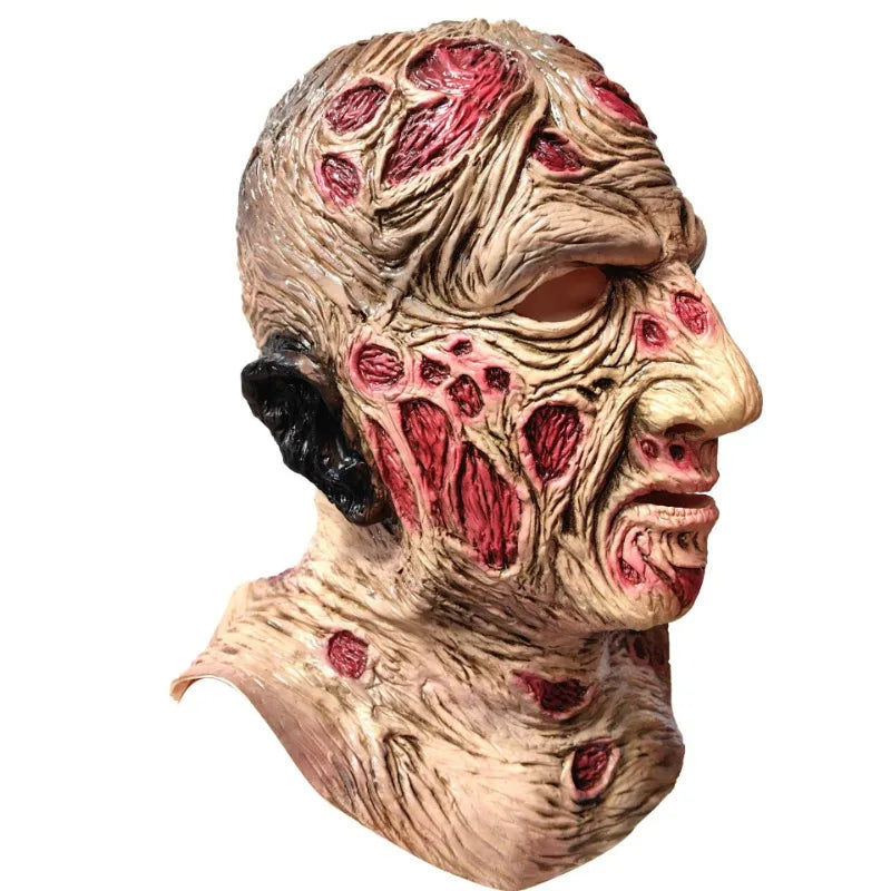 Freddy Krueger Latex Mask Halloween Costume