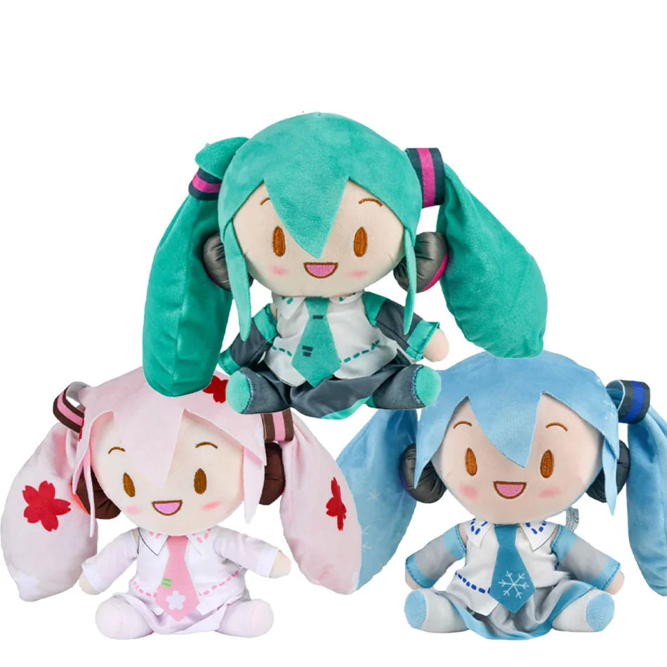 Miku Plush Set – 5 Anime-Inspired Variants