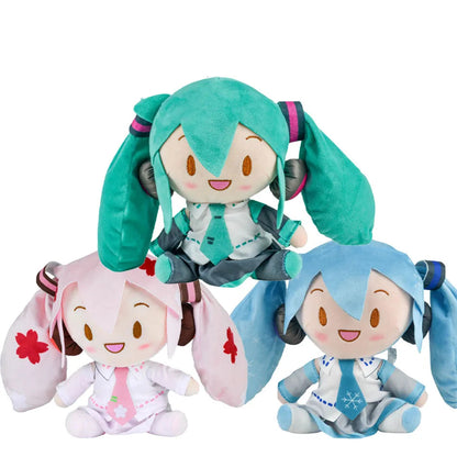 Miku Plush Set – 5 Anime-Inspired Variants