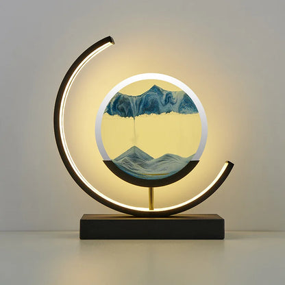Customizable 3D LED Hourglass with Remote Control