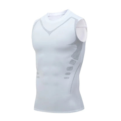 Men’s Compression Gym Tank Top – Quick Dry Vest