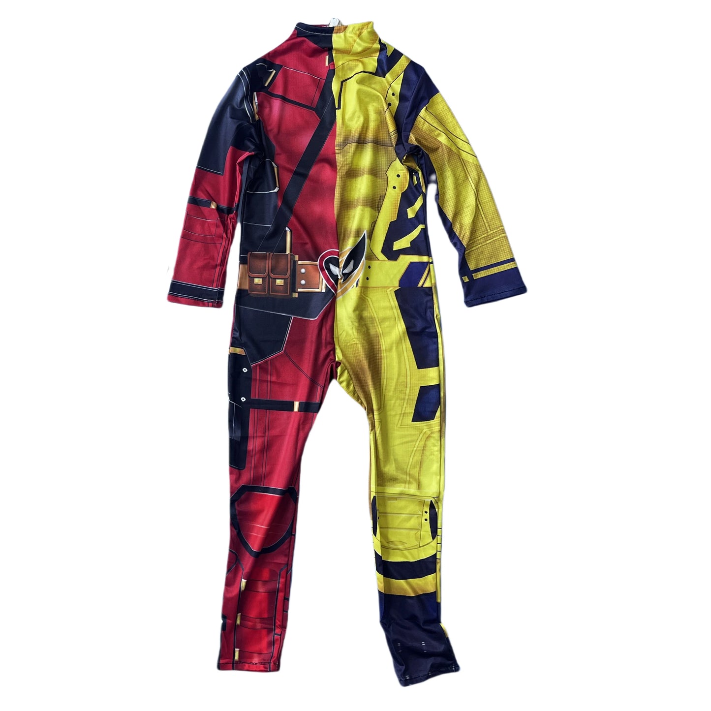 Kids Full-Body Superhero Costume Jumpsuit
