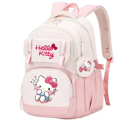 Kids Backpack with Matching Coin Purse and Character Print