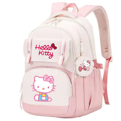 Kids Backpack with Matching Coin Purse and Character Print
