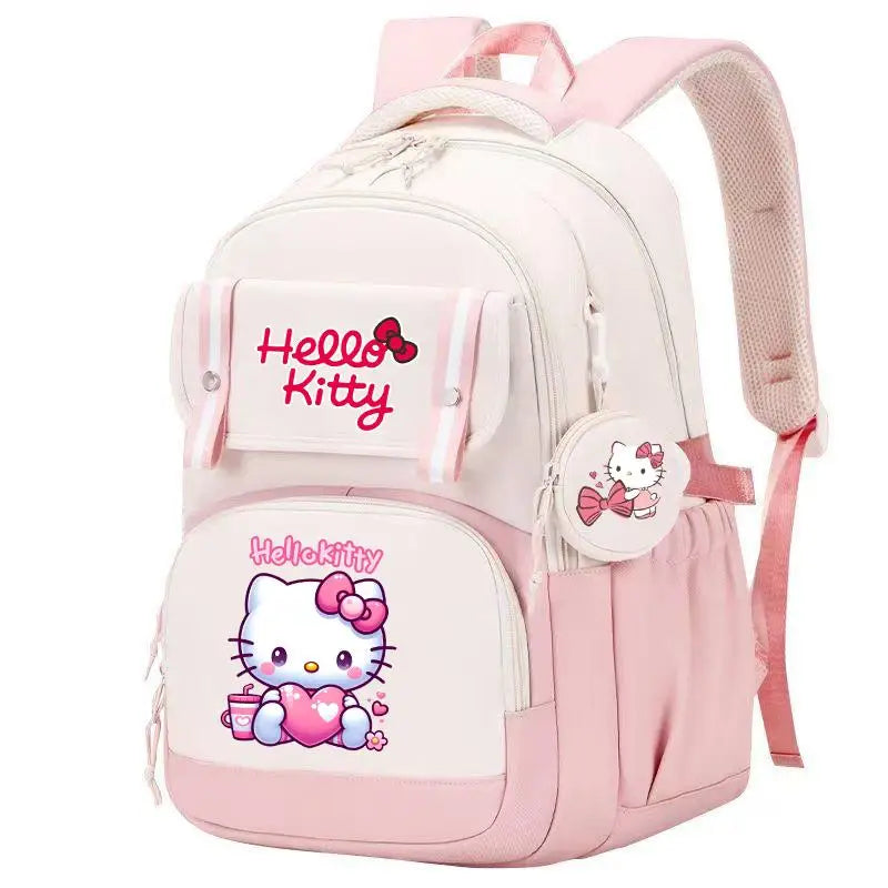 Kids Backpack with Matching Coin Purse and Character Print