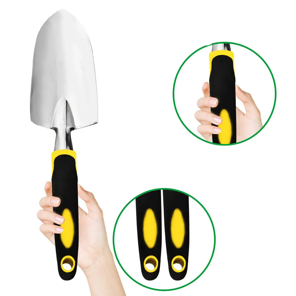 Stainless Steel Gardening Tool Set with Claw Gloves