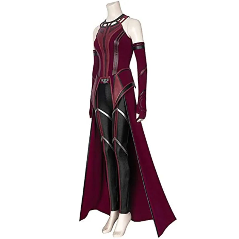 Scarlet Witch WandaVision Cosplay Costume Set
