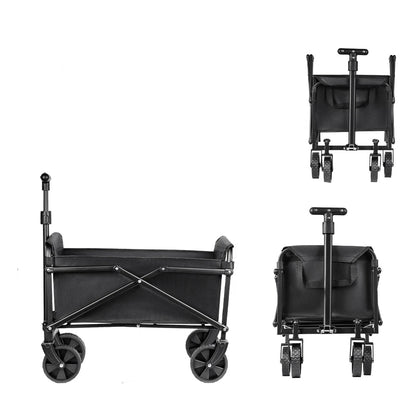 Heavy Duty Foldable Utility Wagon Cart with Wheels