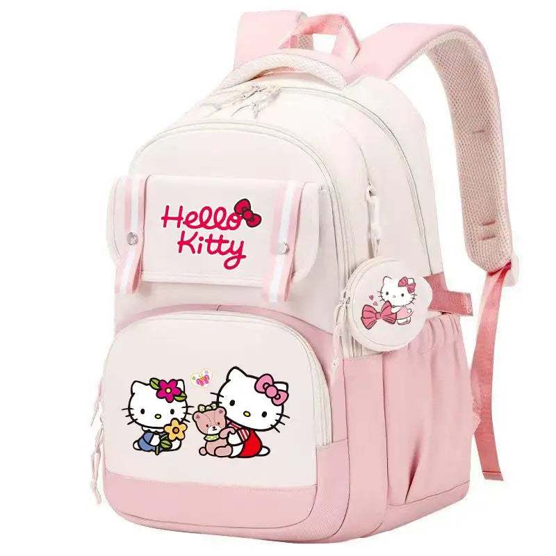 Kids Backpack with Matching Coin Purse and Character Print