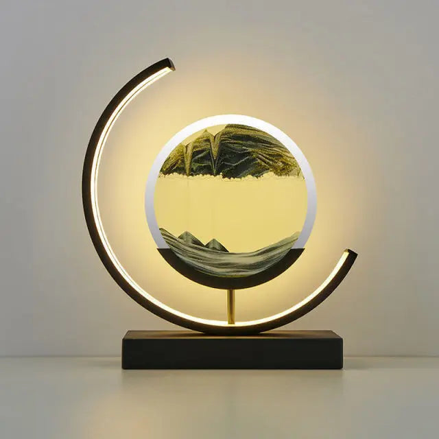 Customizable 3D LED Hourglass with Remote Control