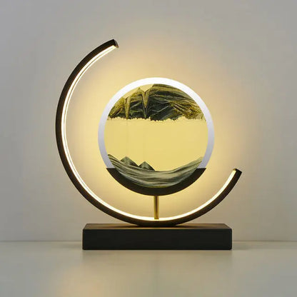 Customizable 3D LED Hourglass with Remote Control