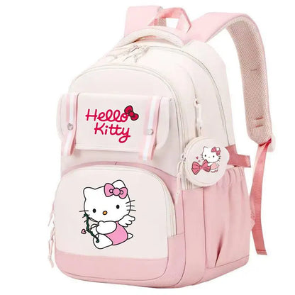 Kids Backpack with Matching Coin Purse and Character Print