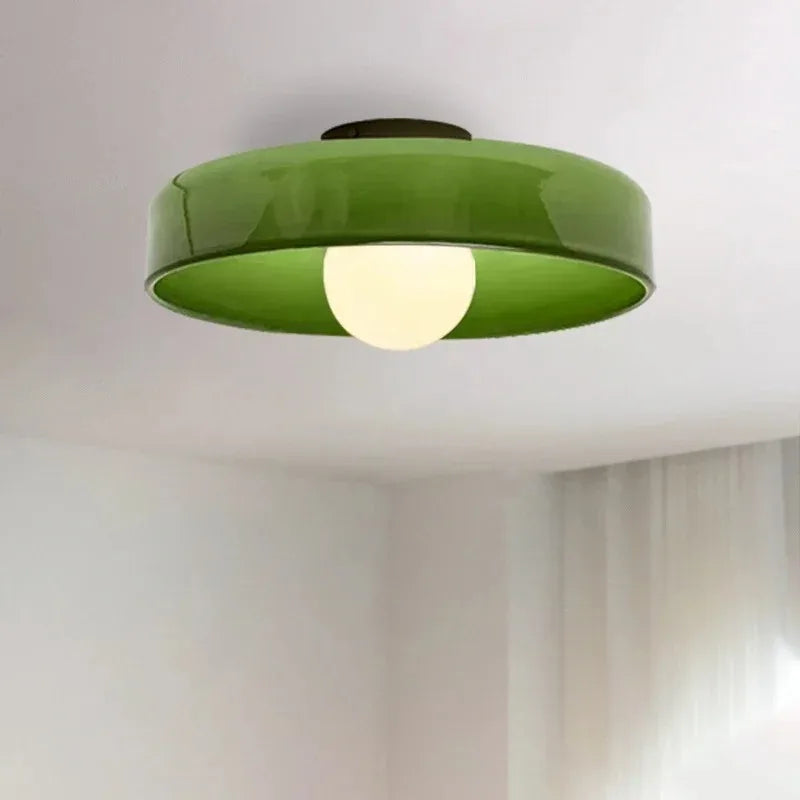 Nordic LED Glass Ceiling Light, Modern Style