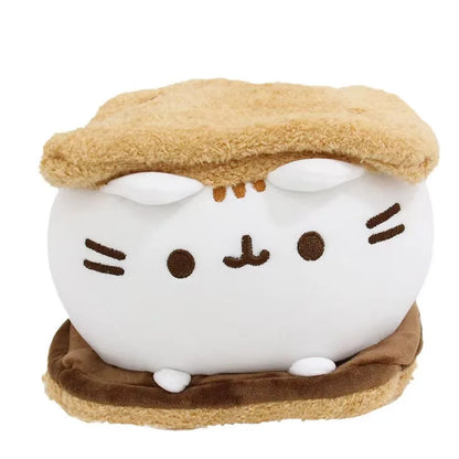 Pusheen Plush Toy – Cute Food-Themed Cat