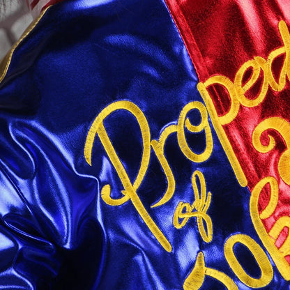 Two-Tone Costume Set with Jacket, Shirt, and Optional Accessories