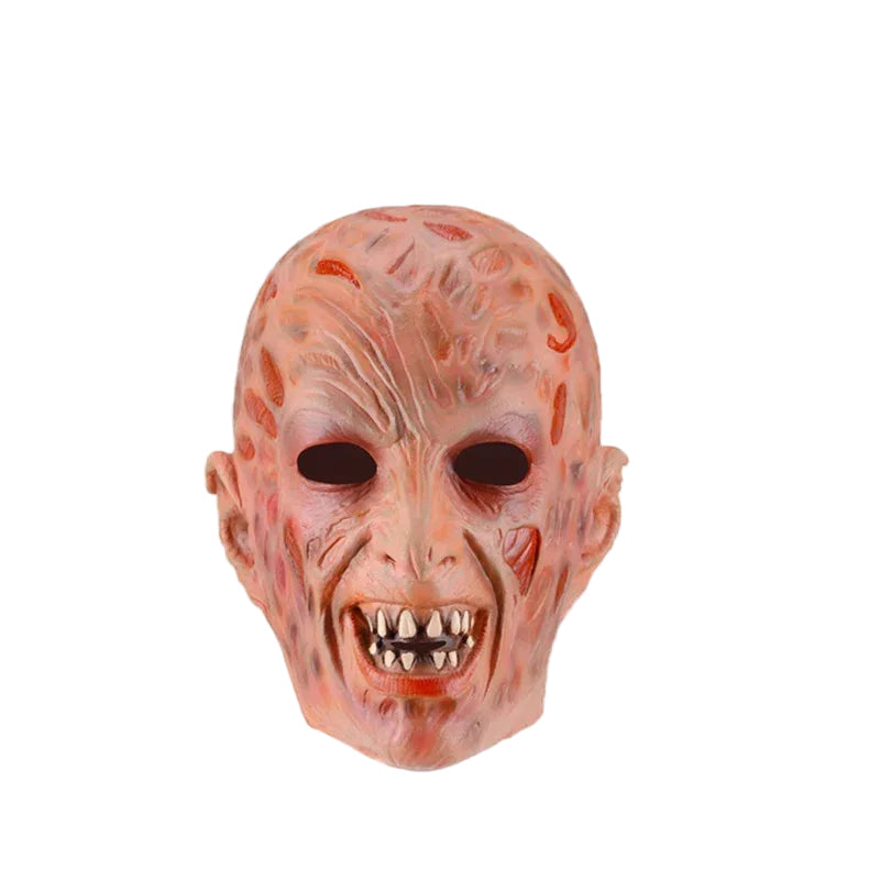 Freddy Krueger Costume Set Sweater Mask Gloves