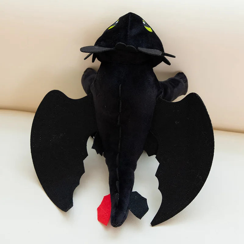Toothless Plush Toy – Soft Dragon Stuffed Doll
