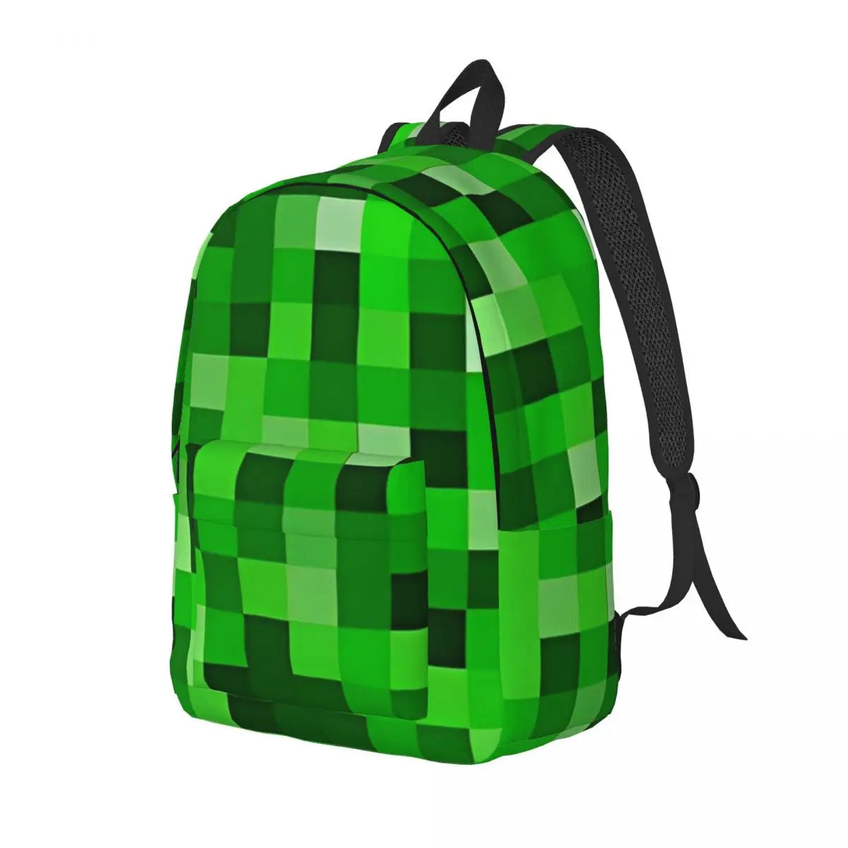 Gaming-Inspired Pixel Face Travel Backpack