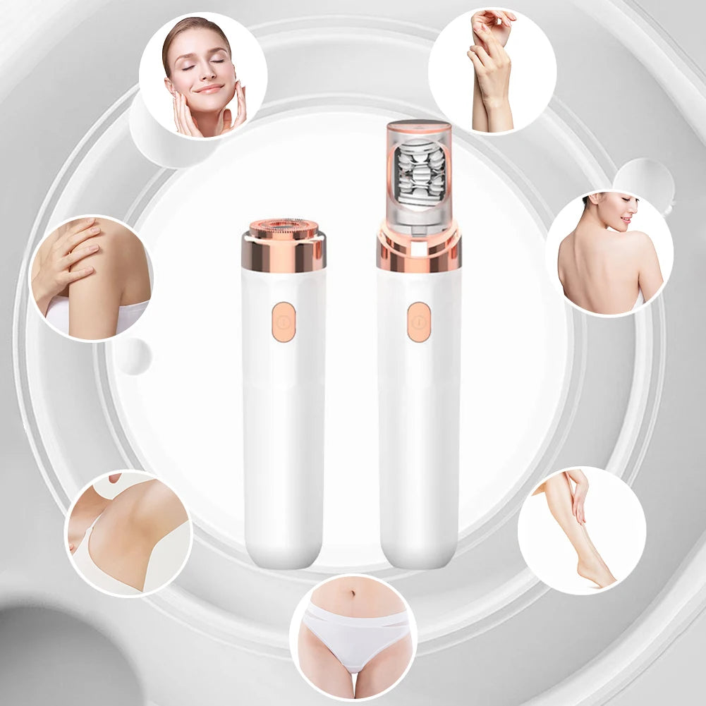 Mini USB Facial Hair Remover for Women