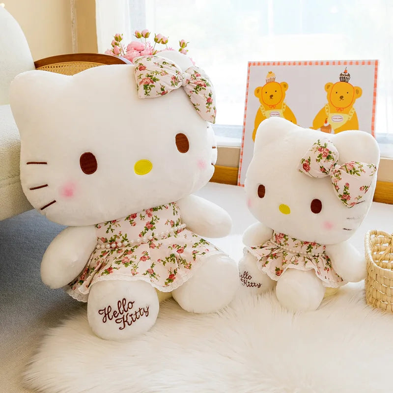 Hello Kitty Plush Cat Pillow – Leela Rituals